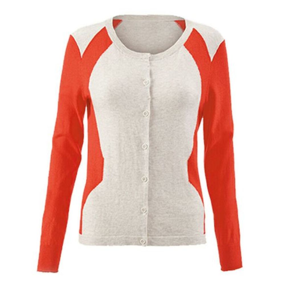CAbi Two Tone Hourglass Cardigan Size XS‎ Sweater